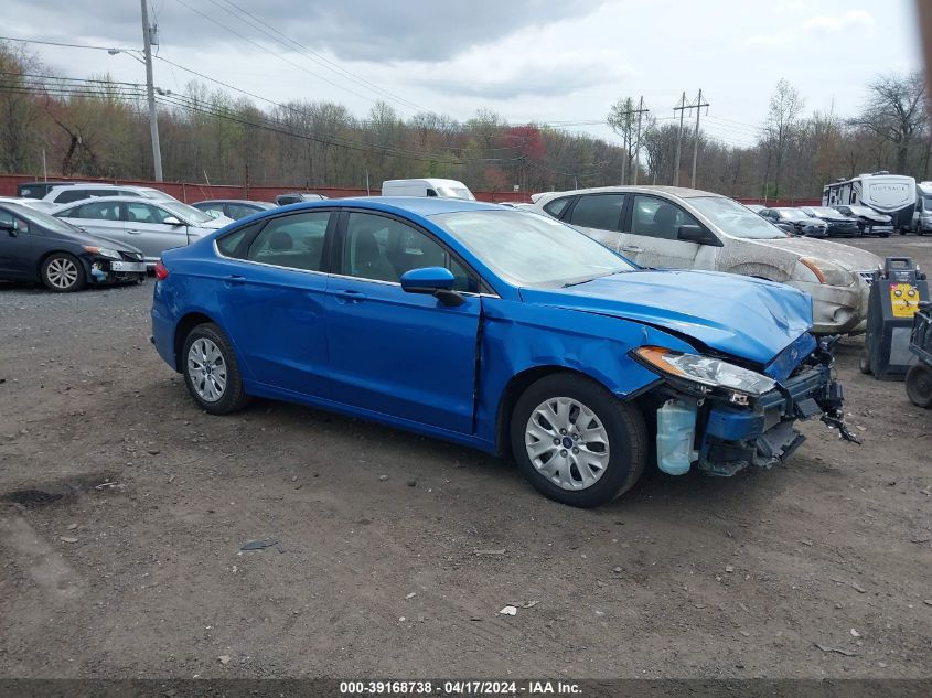 2019 Ford Fusion S VIN: 3FA6P0G79KR249401 Lot: 39168738