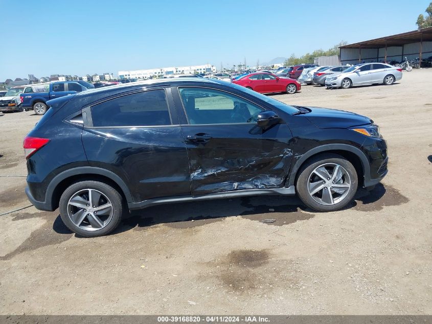 2022 Honda Hr-V 2Wd Ex VIN: 3CZRU5H56NM718062 Lot: 39168820