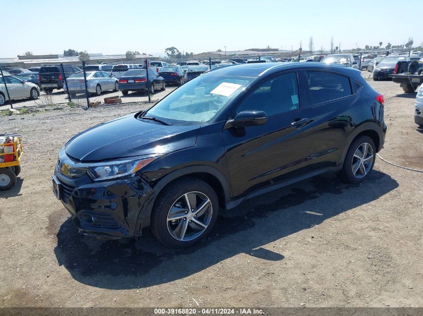 2022 Honda Hr-V 2Wd Ex VIN: 3CZRU5H56NM718062 Lot: 39168820