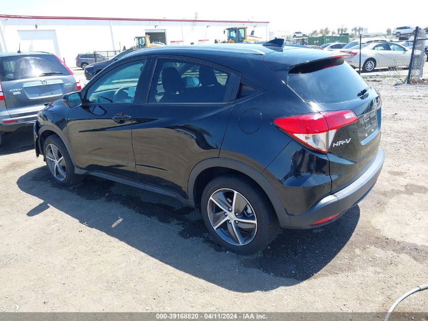 2022 Honda Hr-V 2Wd Ex VIN: 3CZRU5H56NM718062 Lot: 39168820