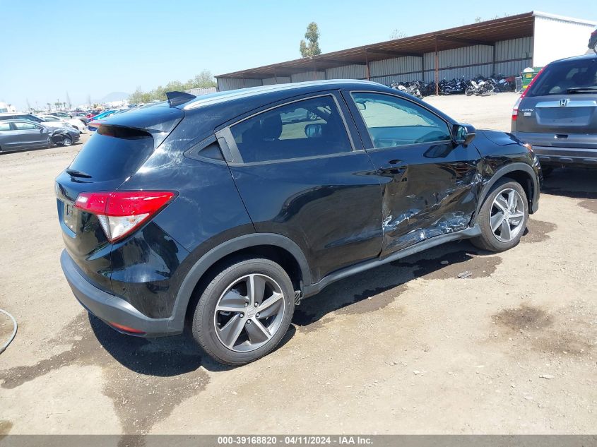 2022 Honda Hr-V 2Wd Ex VIN: 3CZRU5H56NM718062 Lot: 39168820