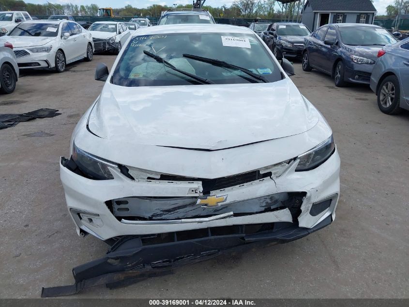 2017 Chevrolet Malibu Ls VIN: 1G1ZB5ST5HF128497 Lot: 39169001