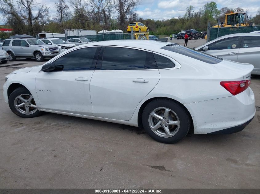 2017 Chevrolet Malibu Ls VIN: 1G1ZB5ST5HF128497 Lot: 39169001