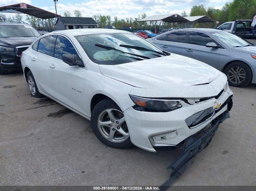 2017 Chevrolet Malibu Ls VIN: 1G1ZB5ST5HF128497 Lot: 39169001