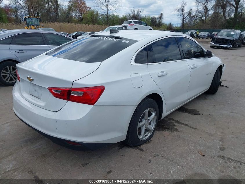 2017 Chevrolet Malibu Ls VIN: 1G1ZB5ST5HF128497 Lot: 39169001