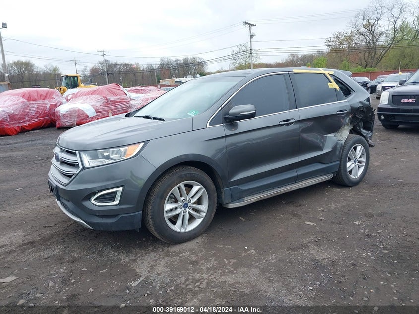 VIN 2FMPK4J91JBB97933 2018 FORD EDGE SEL