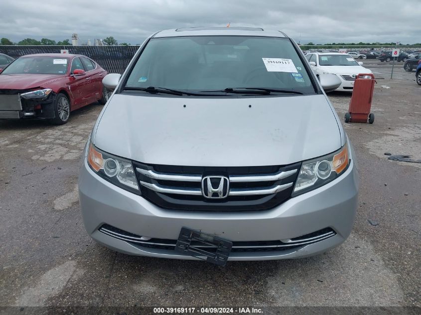 2015 Honda Odyssey Ex-L VIN: 5FNRL5H67FB070609 Lot: 39169117