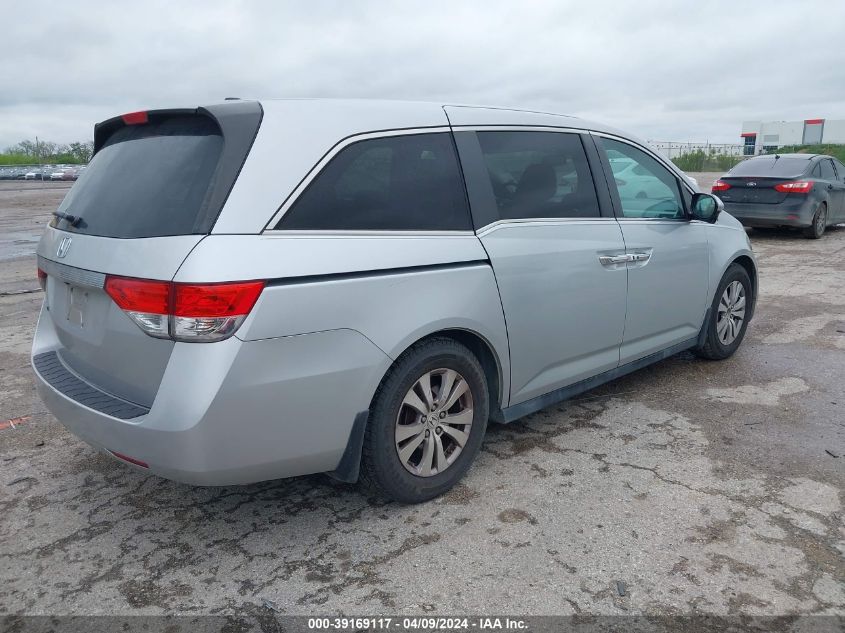 2015 Honda Odyssey Ex-L VIN: 5FNRL5H67FB070609 Lot: 39169117