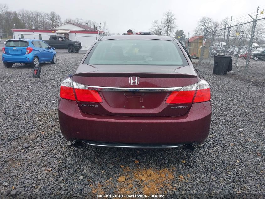 2014 Honda Accord Sport VIN: 1HGCR2F58EA011364 Lot: 39169240