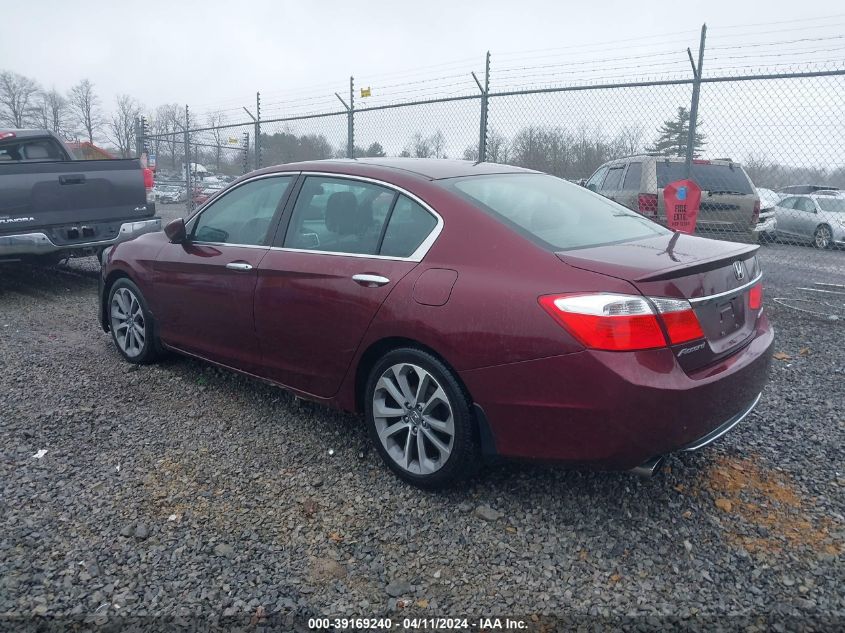 2014 Honda Accord Sport VIN: 1HGCR2F58EA011364 Lot: 39169240