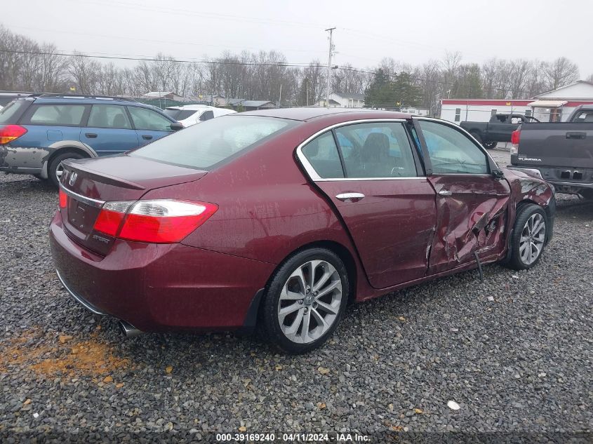 2014 Honda Accord Sport VIN: 1HGCR2F58EA011364 Lot: 39169240