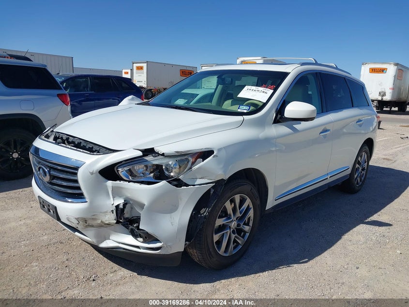 2013 Infiniti Jx35 VIN: 5N1AL0MN9DC329703 Lot: 39169286