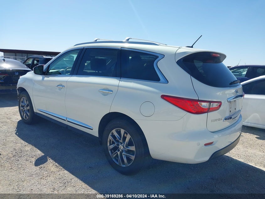 2013 Infiniti Jx35 VIN: 5N1AL0MN9DC329703 Lot: 39169286