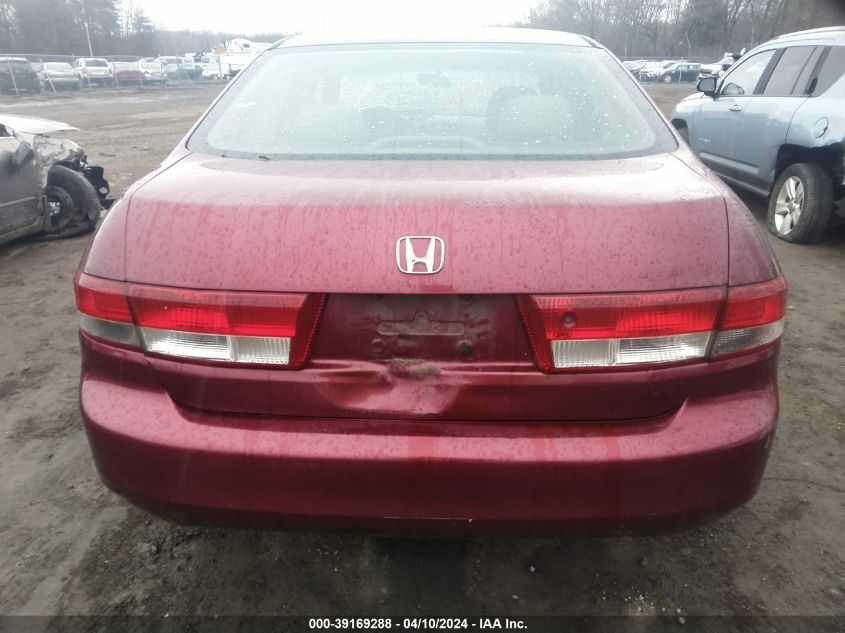 2003 Honda Accord 2.4 Ex VIN: 1HGCM566X3A013428 Lot: 39169288