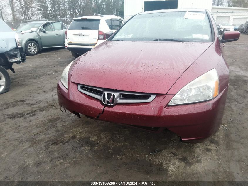 2003 Honda Accord 2.4 Ex VIN: 1HGCM566X3A013428 Lot: 39169288