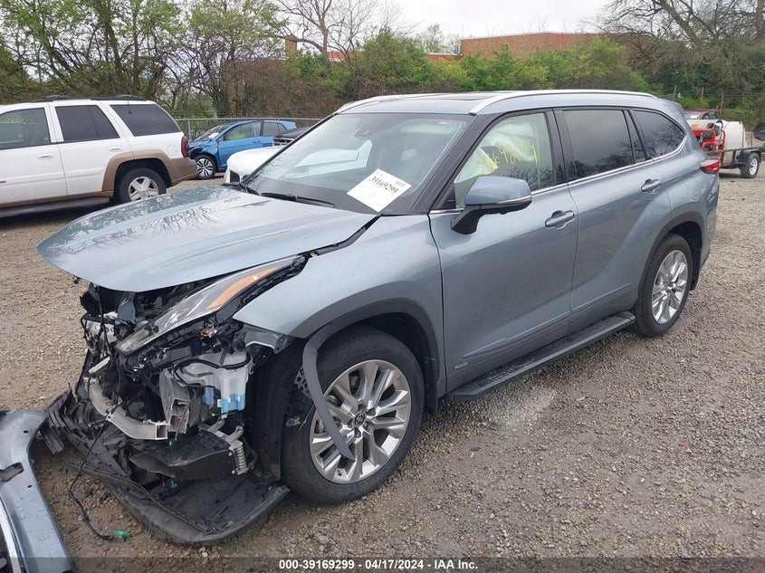 2023 TOYOTA HIGHLANDER VIN: 5TDXBRCHXPS587927