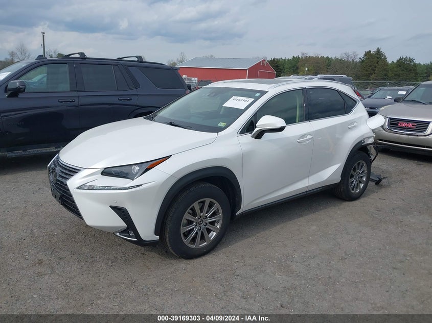 VIN JTJDARDZ5M5024957 2021 LEXUS NX 300