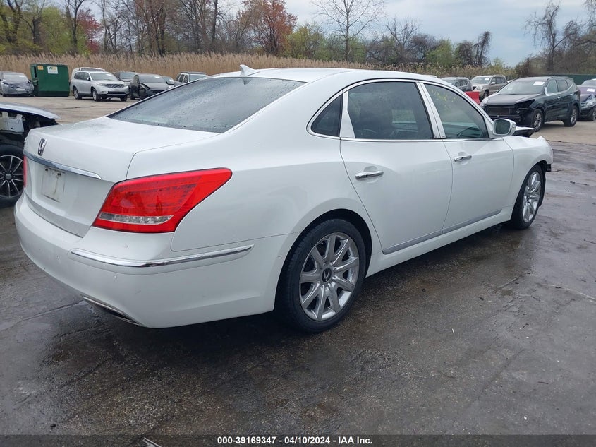 2011 Hyundai Equus Signature VIN: KMHGH4JFXBU042037 Lot: 39169347