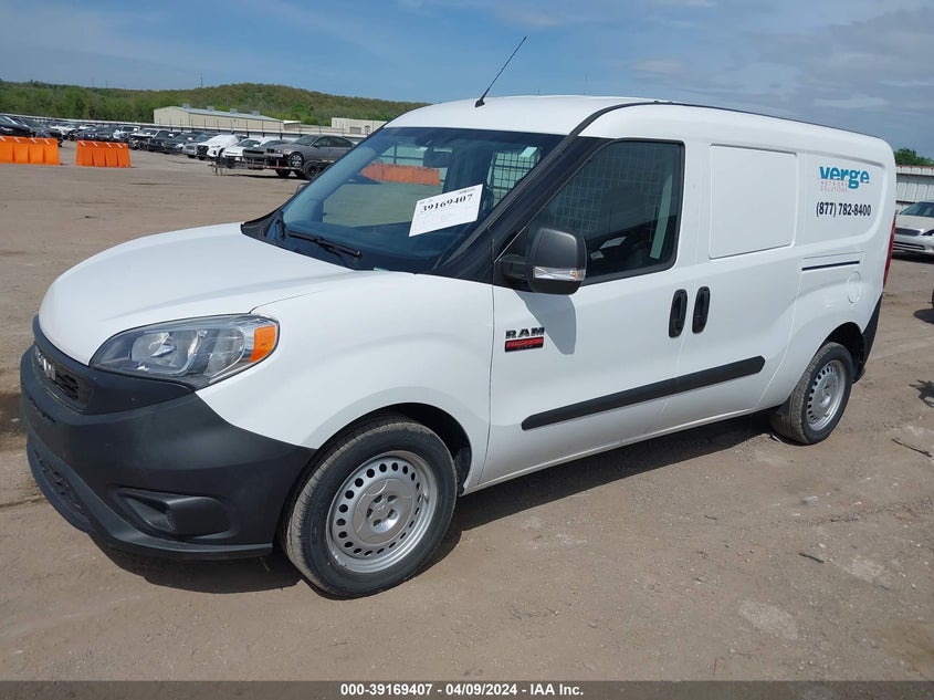 2021 Ram Promaster City Tradesman VIN: ZFBHRFAB5M6V35309 Lot: 39169407