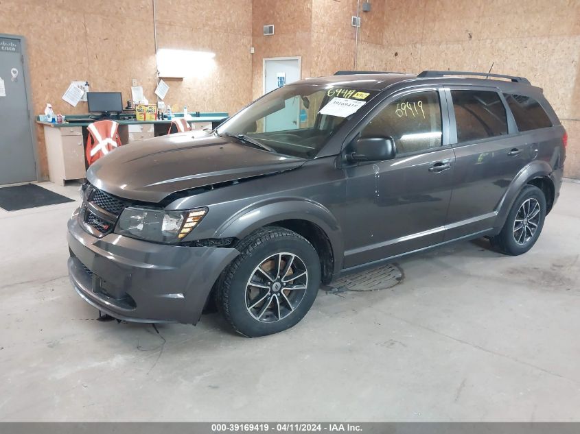 2018 Dodge Journey Se VIN: 3C4PDCAB4JT170435 Lot: 39169419