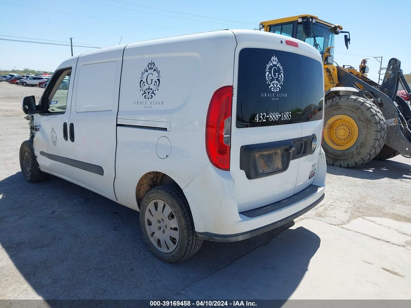 2015 Ram Promaster City Tradesman Slt VIN: ZFBERFBT6F6955254 Lot: 39169458