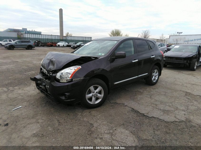 JN8AS5MV1DW647550 2013 Nissan Rogue S