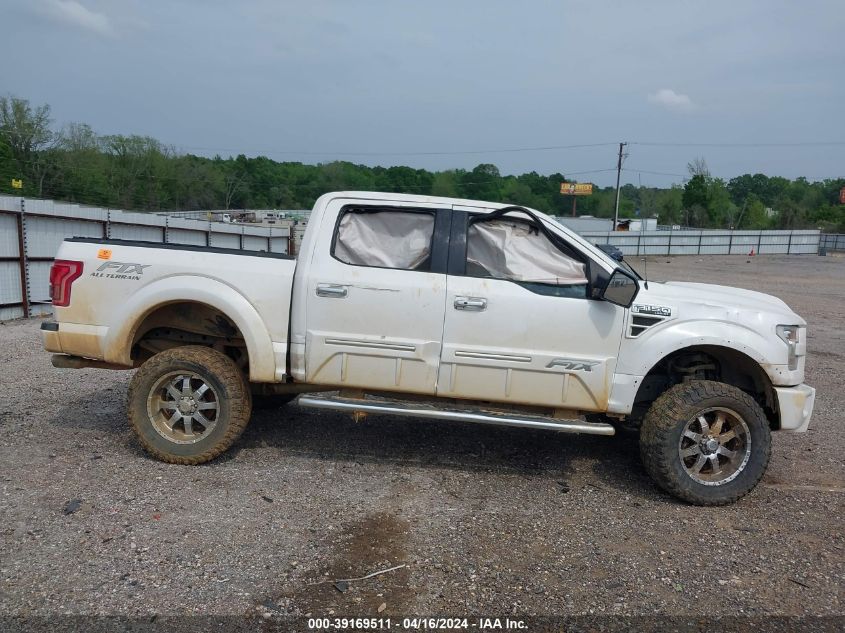 2016 Ford F-150 Lariat VIN: 1FTEW1EF4GFA31752 Lot: 39169511