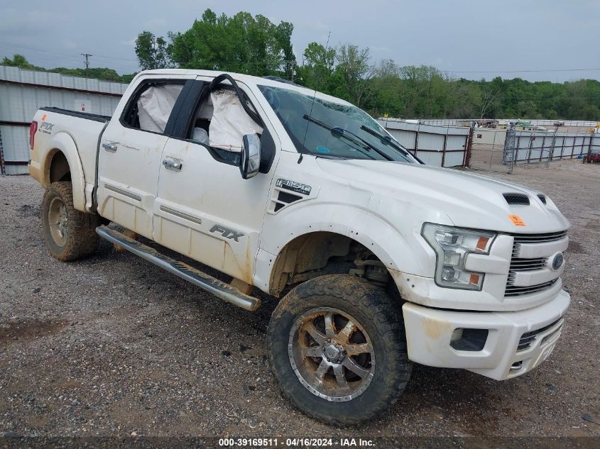 2016 Ford F-150 Lariat VIN: 1FTEW1EF4GFA31752 Lot: 39169511