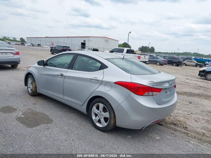 2011 Hyundai Elantra Gls VIN: 5NPDH4AE0BH005653 Lot: 39169515