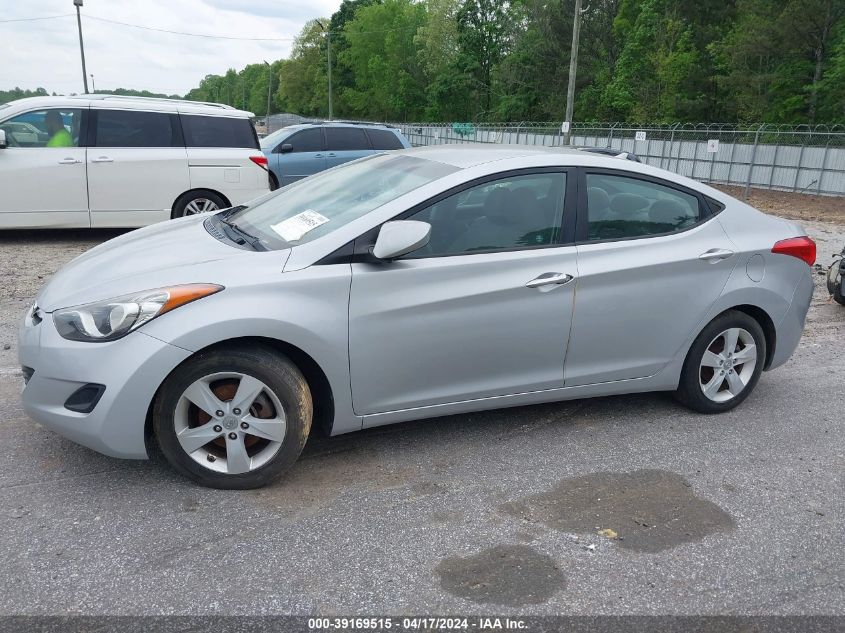 2011 Hyundai Elantra Gls VIN: 5NPDH4AE0BH005653 Lot: 39169515