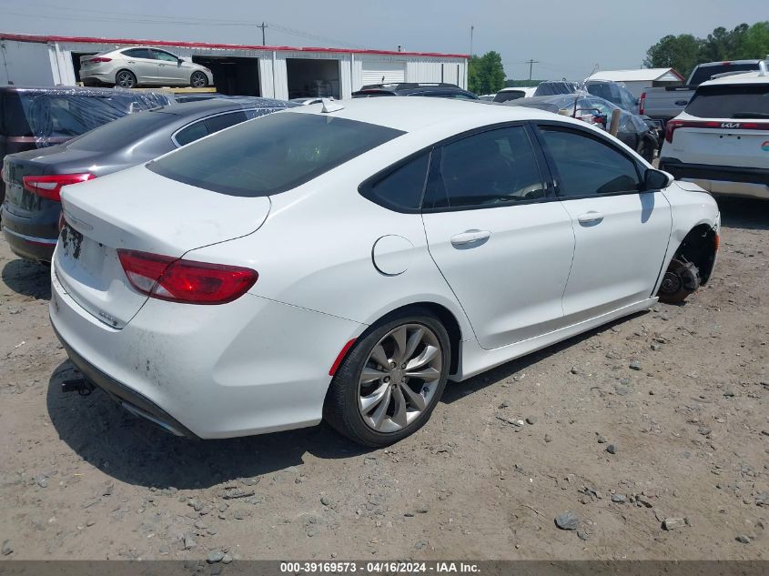 2015 Chrysler 200 S VIN: 1C3CCCDG9FN620357 Lot: 39169573