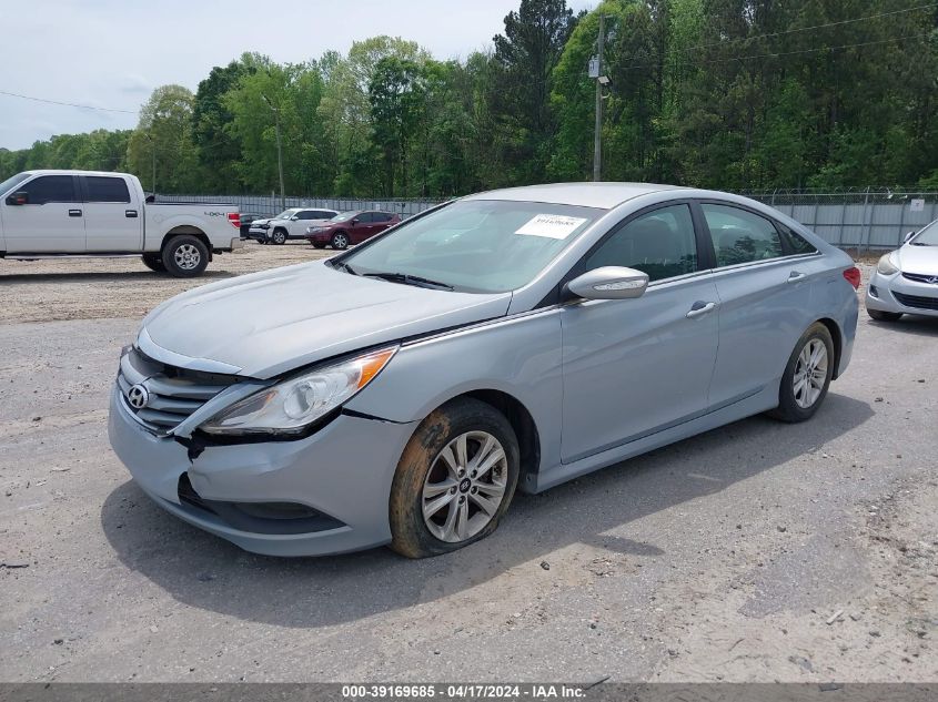 2014 HYUNDAI SONATA GLS - 5NPEB4AC8EH924843