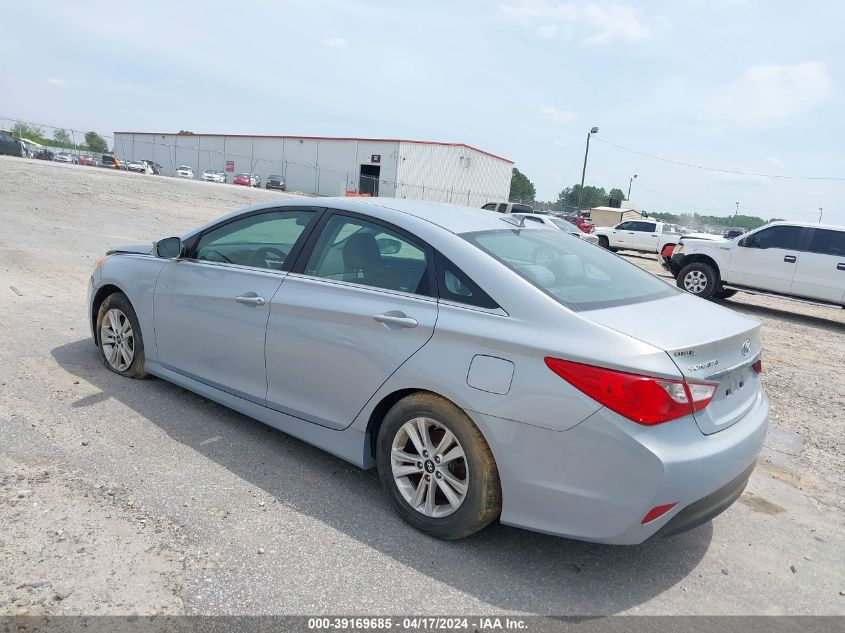 2014 Hyundai Sonata Gls VIN: 5NPEB4AC8EH924843 Lot: 39169685