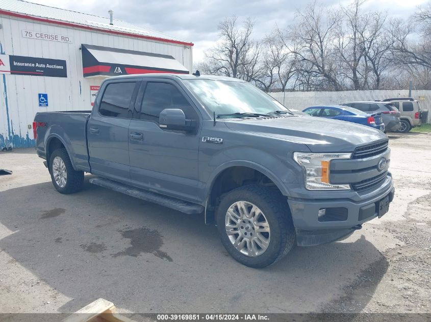 2019 FORD F-150 LARIAT - 1FTFW1E43KKD57190