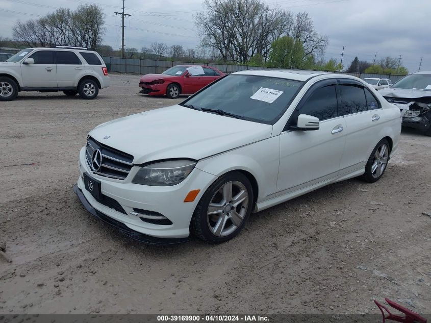 WDDGF8BB5BR139104 | 2011 MERCEDES-BENZ C 300