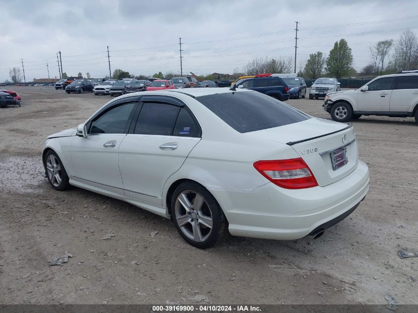 WDDGF8BB5BR139104 | 2011 MERCEDES-BENZ C 300