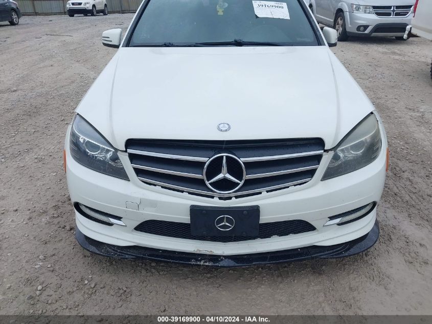 WDDGF8BB5BR139104 | 2011 MERCEDES-BENZ C 300