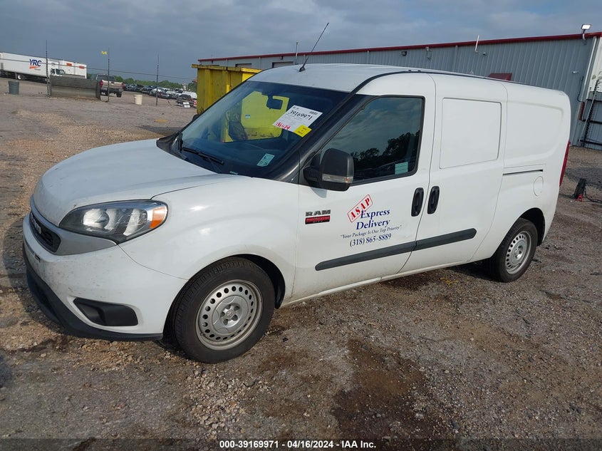 2022 Ram Promaster City Cargo Van VIN: ZFBHRFAB8N6Y15985 Lot: 39169971