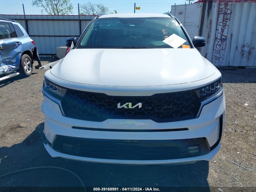 2023 Kia Sorento Ex VIN: 5XYRH4LF1PG231064 Lot: 39169991