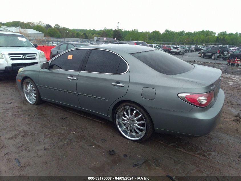 JTHBA30G345016687 | 2004 LEXUS ES 330