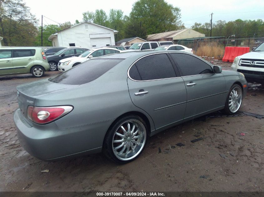 JTHBA30G345016687 | 2004 LEXUS ES 330