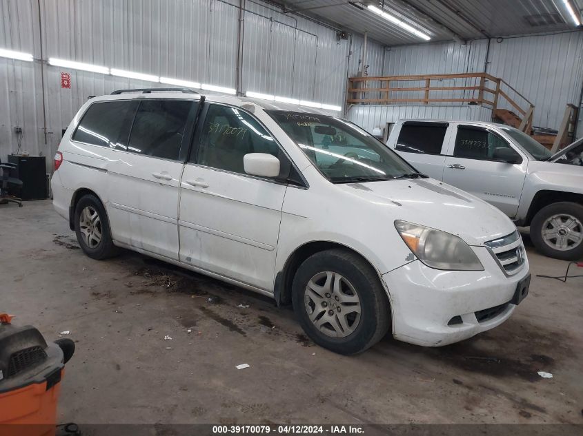 2007 Honda Odyssey Ex VIN: 5FNRL38467B057760 Lot: 39170079