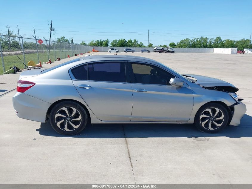 2016 Honda Accord Ex VIN: 1HGCR2F75GA055598 Lot: 39170087