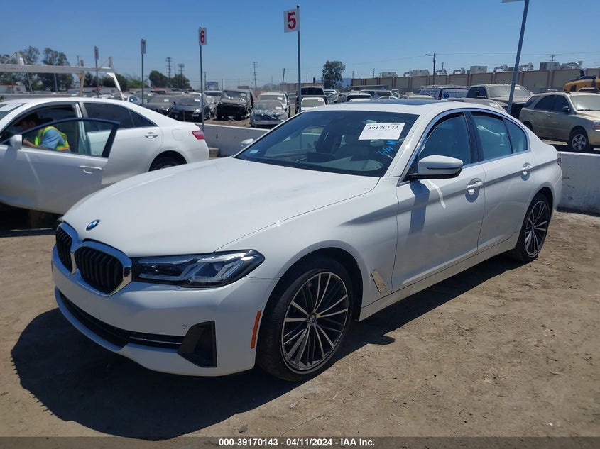 2023 BMW 530 2.0L I-4 DI, DOHC, V(VIN: WBA53BH03PCM82403