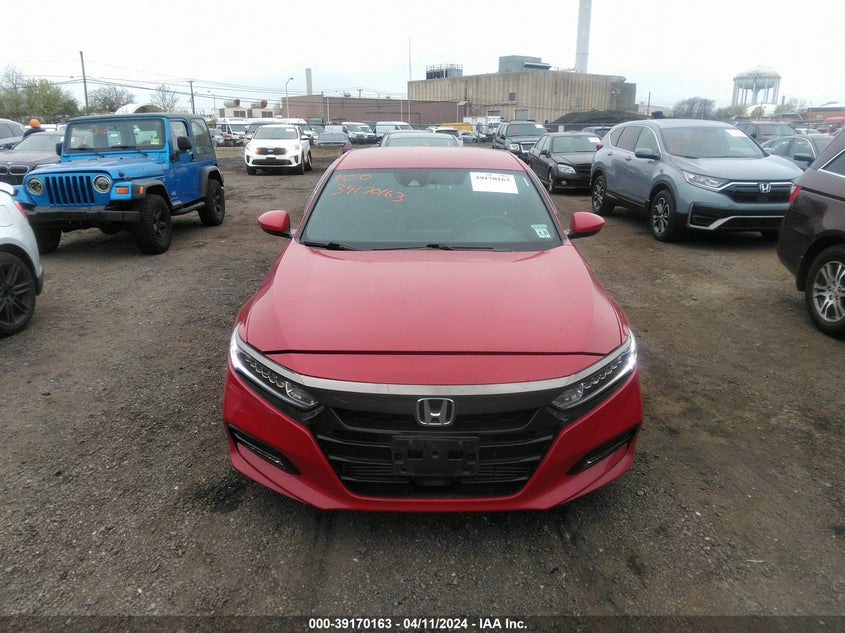 VIN 1HGCV1F35LA081583 2020 HONDA ACCORD SPORT