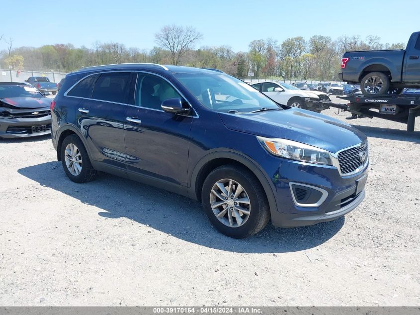 2016 Kia Sorento 2.4L Lx VIN: 5XYPG4A3XGG062617 Lot: 40578800