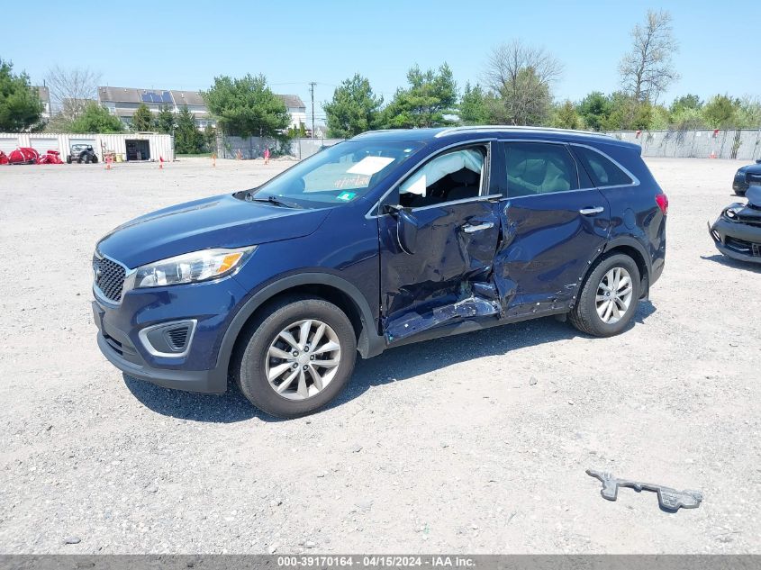 2016 Kia Sorento 2.4L Lx VIN: 5XYPG4A3XGG062617 Lot: 40578800