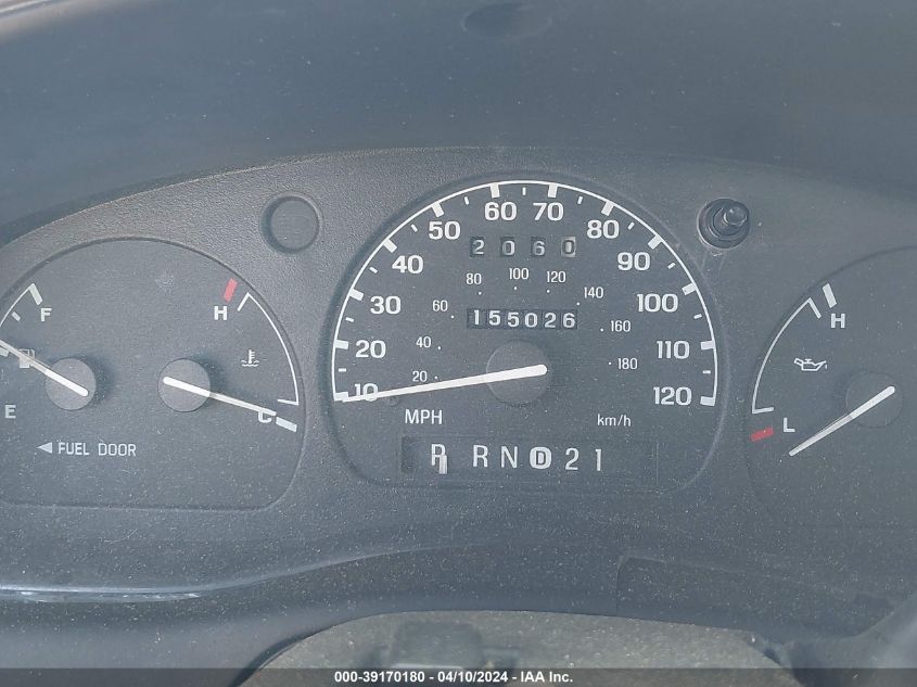 1FTYR14V7YPB71013 | 2000 FORD RANGER