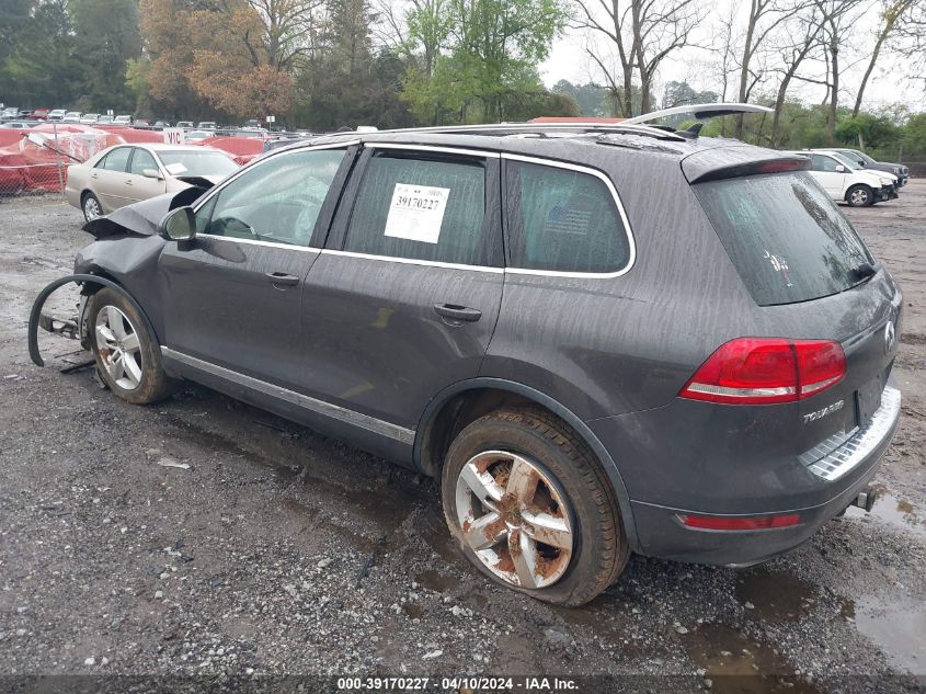 WVGEF9BP0CD011592 2012 Volkswagen Touareg Vr6 Lux