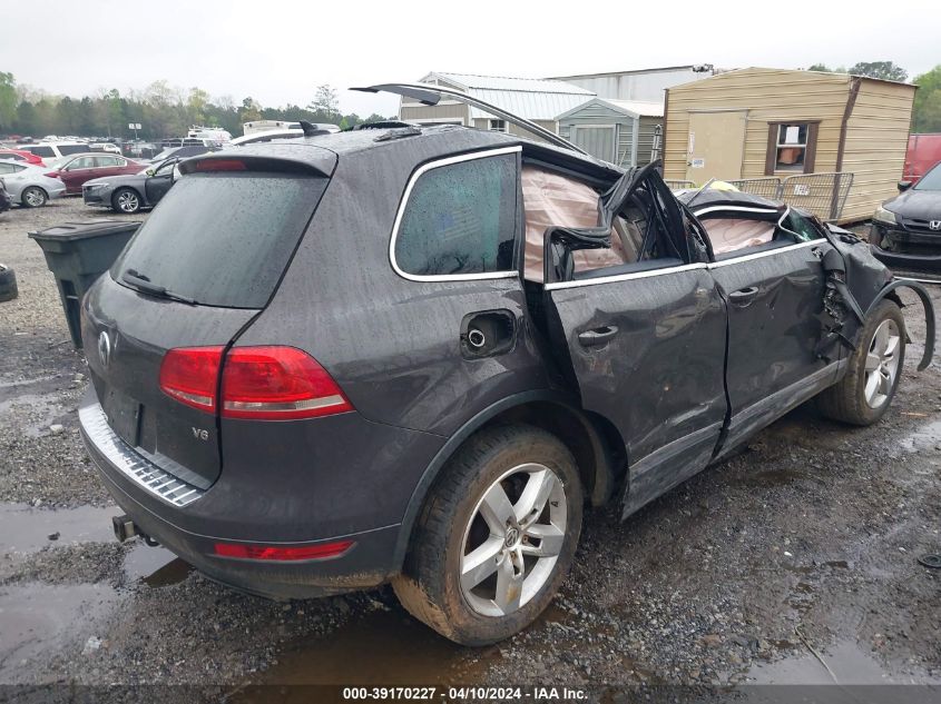 2012 Volkswagen Touareg Vr6 Lux VIN: WVGEF9BP0CD011592 Lot: 39170227